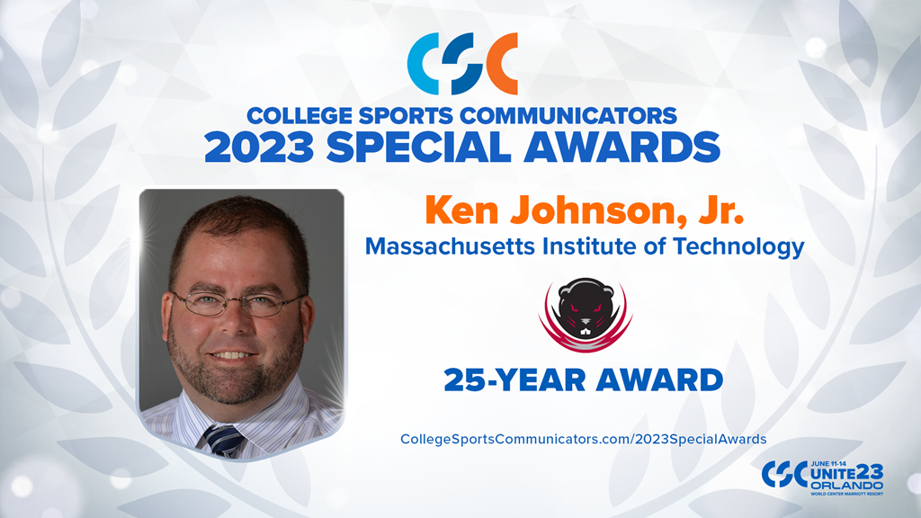 2023 Special Awards Salute: Ken Johnson, Jr. (MIT), 25-Year Award